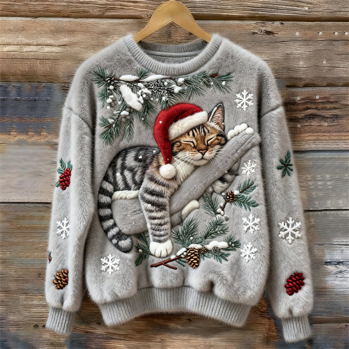 Holiday Cat Sweater™ | Cozy & Festive Christmas Knit