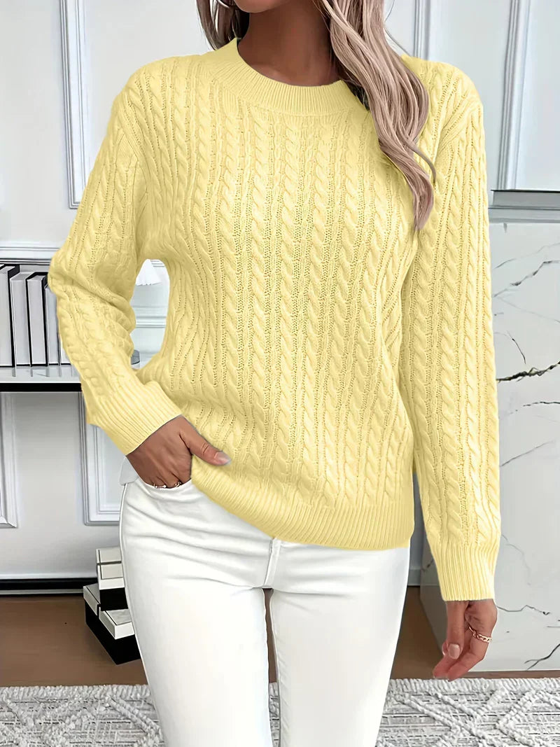 Lena | Cable Knit Sweater