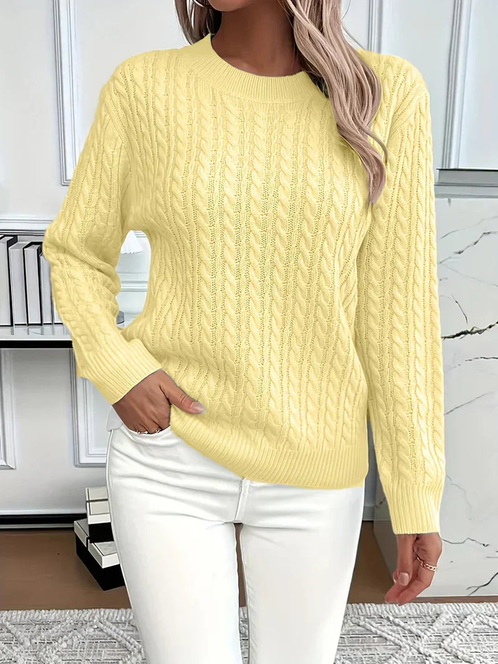 Lena | Cable Knit Sweater