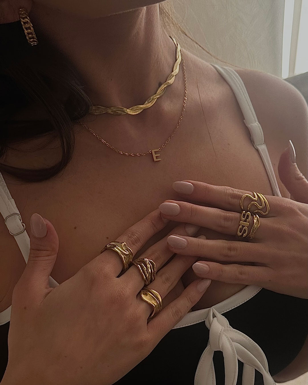 Jaylinette | Big Ring 18K Gold