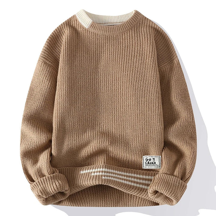Larrison | Color Tone Knitted Sweater