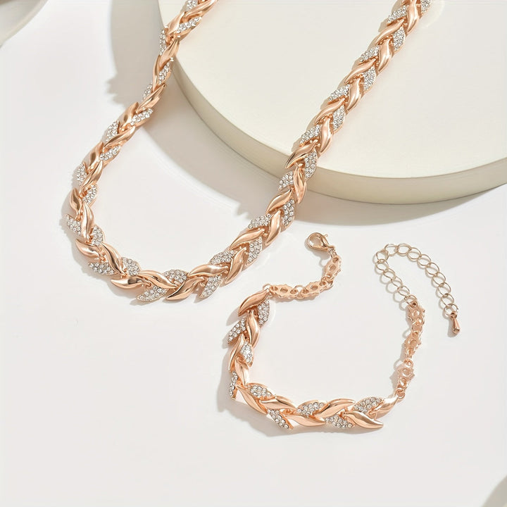 Claudine™ Fish Tail Necklace & Bracelet Set