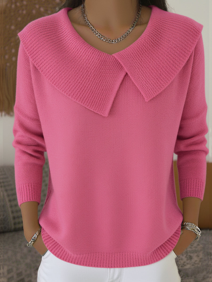 Lucia™ Cozy Winter Collar Knit