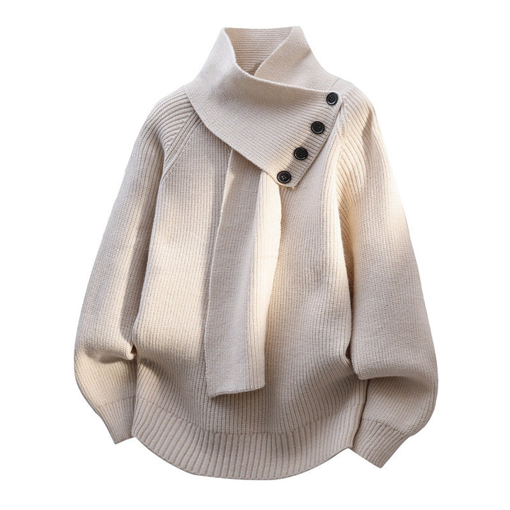 Marilee™ | Cozy Scarf-Neck Sweater
