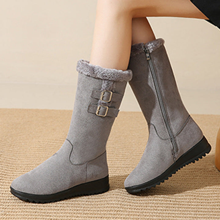 Ela™ | Warm Lined Mid-Calf Winter Boots