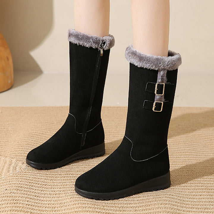 Ela™ | Warm Lined Mid-Calf Winter Boots