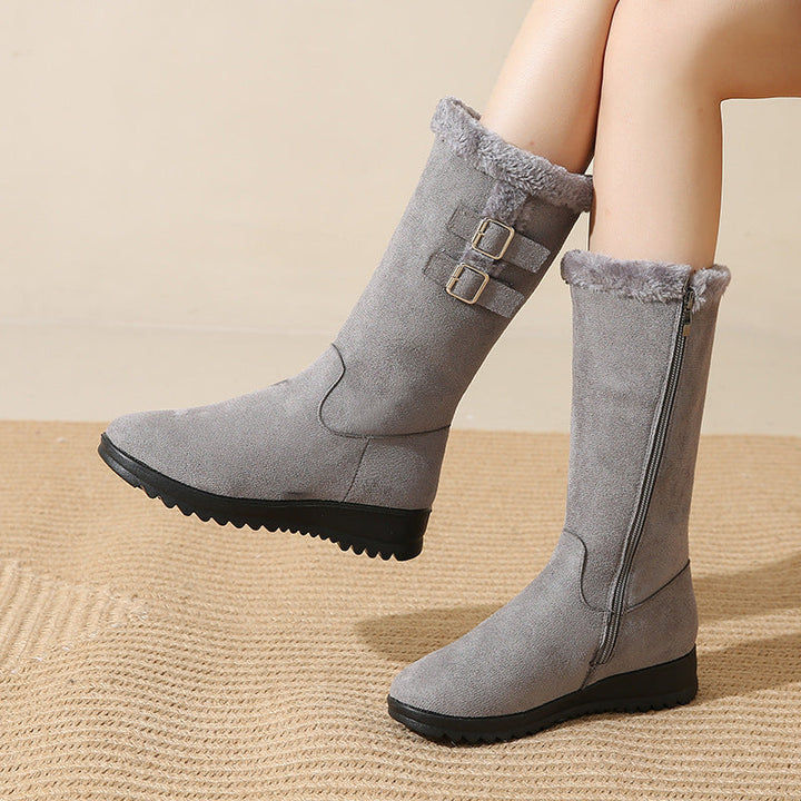 Ela™ | Warm Lined Mid-Calf Winter Boots